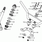XR75 Handlebar @ top bridge @ stem
