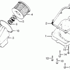 CB750K Oil filter @ oil pan