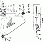 MR175 Fuel tank @ fuel valve