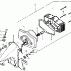 CB400F Фонарь задний