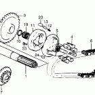 CB550F Primary shaft @ chain