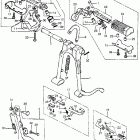 CB400F Main stand @ footpegs @ side stand