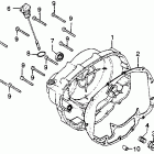 CJ360T Крышка картера правая