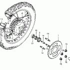 MR175 Заднее колесо