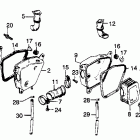 CJ360T Air cleaner @ side cover