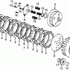 CB550F Сцепление