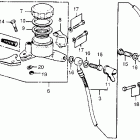 CB750K Front brake master cyl. 77
