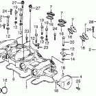 CB550F Крышка головки цилиндров