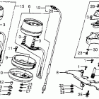 CB550F Speedometer @ tachometer