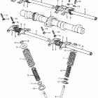 CB400F Распредвал и клапана