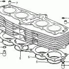 CB550F Цилиндр