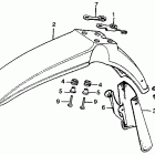 CT125 Переднее крыло