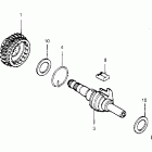 MR175 Кик стартер