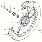 MR175 Переднее колесо