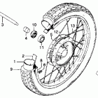 CJ360T Переднее колесо