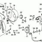 CJ360T Headlight @ headlight stay