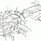 GL1000LTD Shelter frame @ tool tray