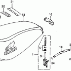 CT125 Fuel tank @ fuel valve