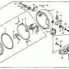 MR175 Headlight @ headlight case 76-77