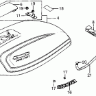 CB550F Топливный бак