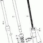 XR75 Передняя вилка