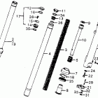 CR250M Front fork m1-76