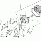 CB200T Фонарь задний
