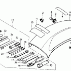 MT125 Rear fender @ tools