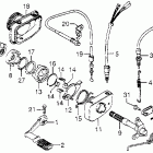 CB750A Тормозная педаль