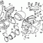 MR250 Air cleaner @ side cover