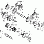 CB750K Трансмиссия