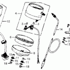 CB750A Speedometer @ pilot box