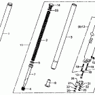 CB750F Передние аммортизаторы