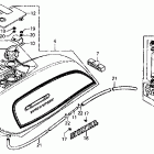 CB750F Топливный бак