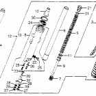 CB750K Передняя вилка