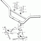 XL100 Handlebar @ fork top bridge