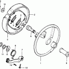 MR250 Передний тормоз
