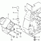 CB750A Oil pump @ left side cover