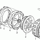XL250 Сцепление
