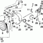 MT250 Headlight @ horn