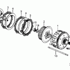 CR250M Сцепление