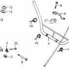 XL250 Руль и панель переднего номера