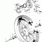 XL70 Переднее колесо