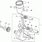 MT250 Piston @ crankshaft