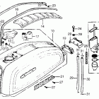 CB200T Топливный бак