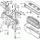 CB750K Воздухозаборник