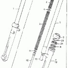 TL250 Передняя вилка