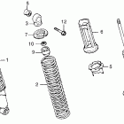 XL250 Задний амортизатор