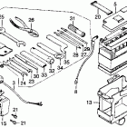 CB360T Battery @ regulator