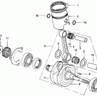 MR250 Piston @ crankshaft